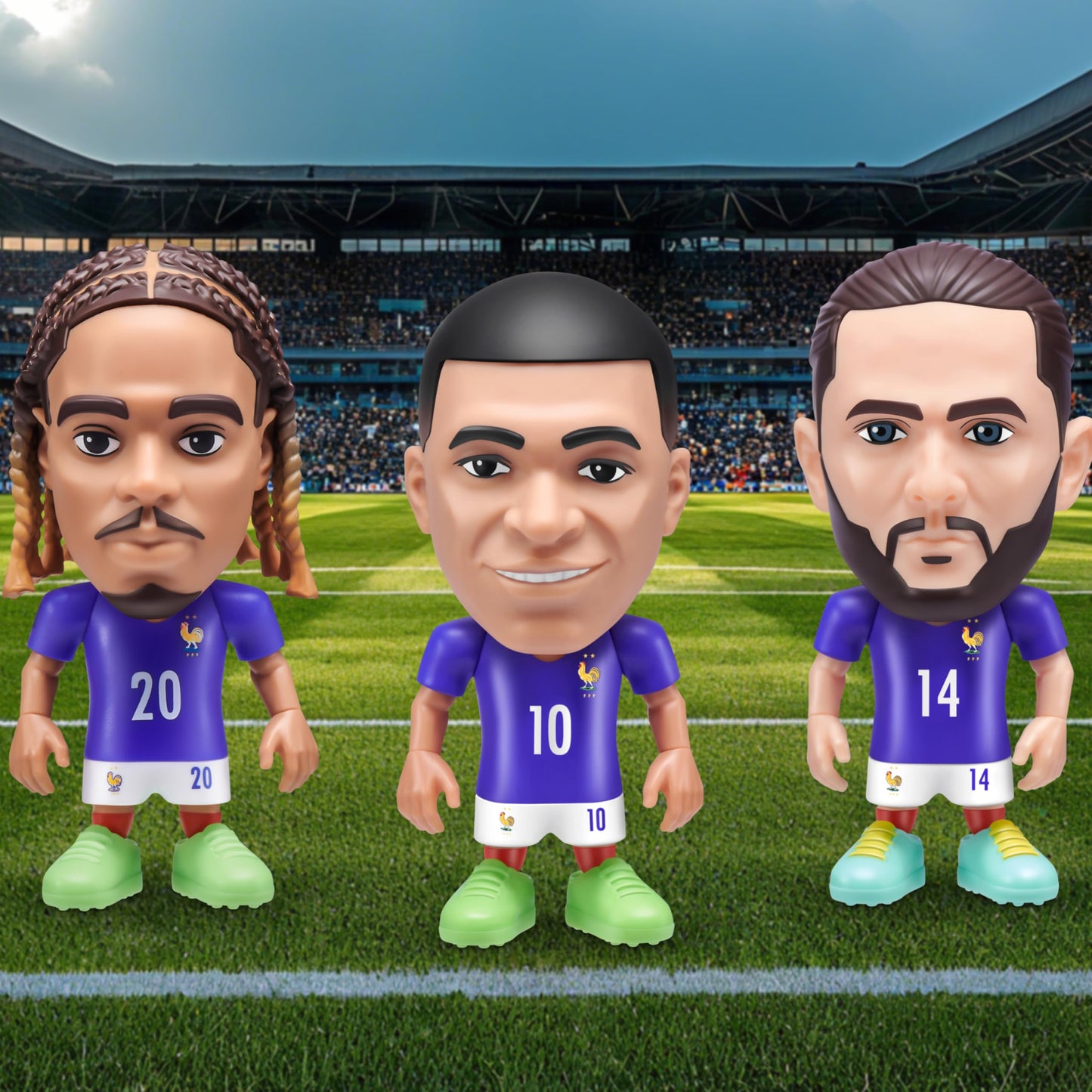 FIFA World Cup 2026™ Ballers Series 1 2 Pack by ZURU – Official Licensed Product. Surprise Unboxing Football Collectible Sports Toy for Boys, Ages 3+ ZURU BALLERS