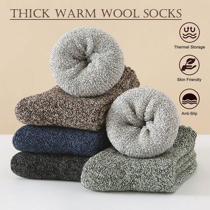 Josnown Warm Wool Blend Socks for Women 5 Pairs Thick Thermal Winter Socks 🍁 All In One Marketplace Canada