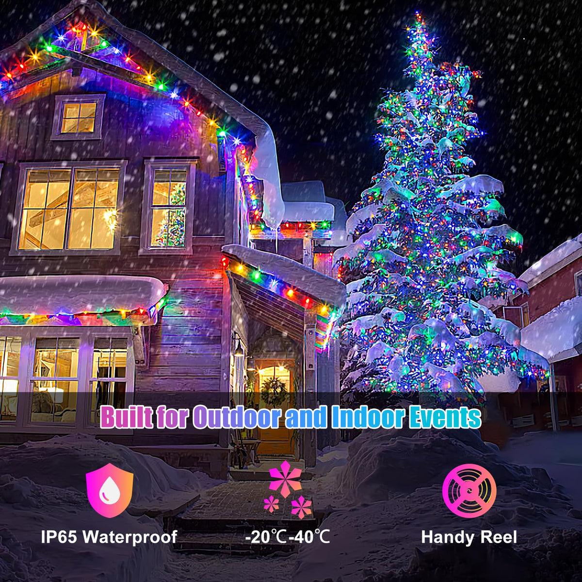 Electight Fairy Lights, 20M RGB Color Changing String Lights, Ultra Long 🍁 All In One Marketplace Canada