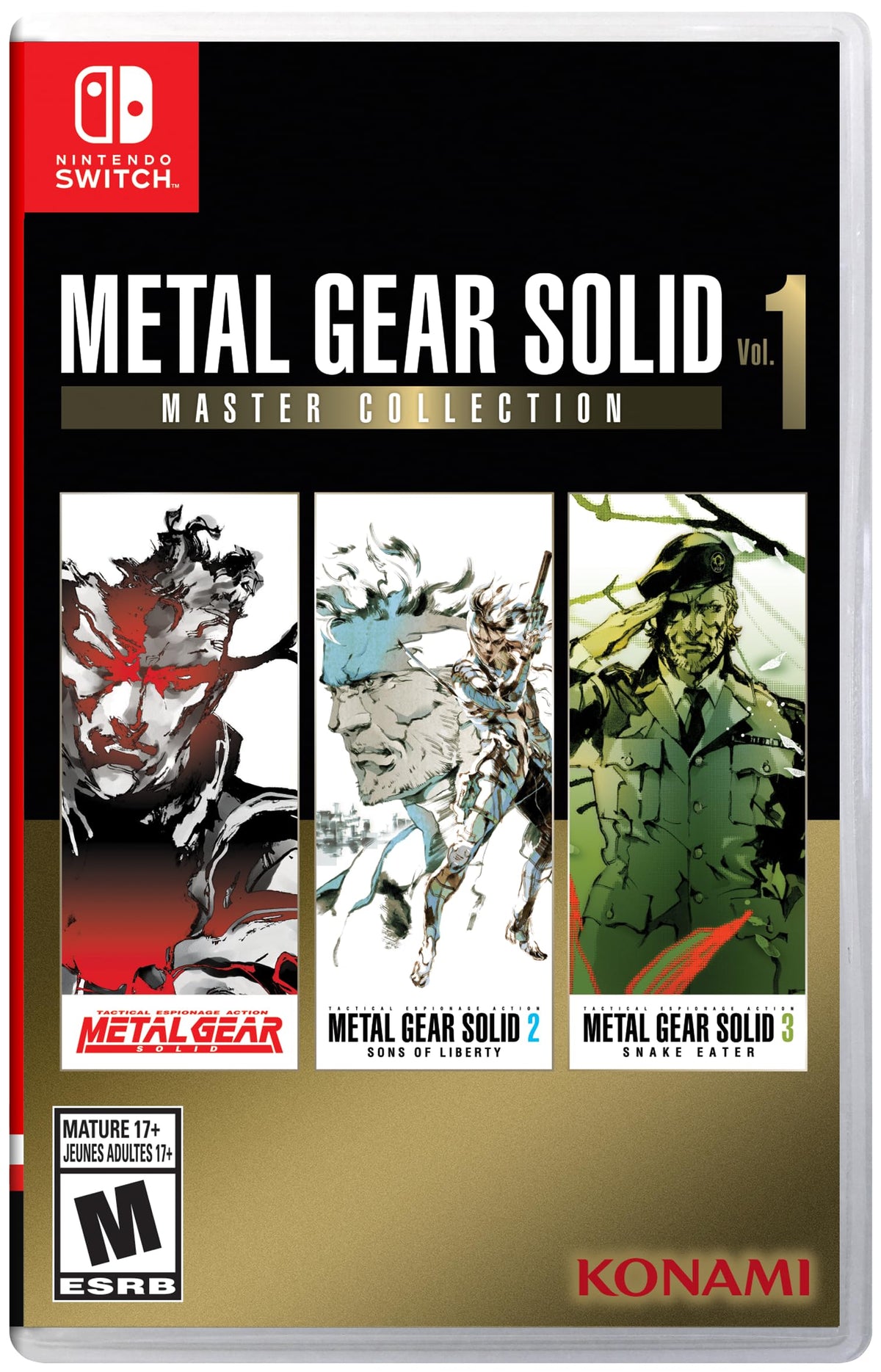 Metal Gear Solid Vol. 1 Master Collection - Nintendo Switch