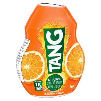 Tang Orange Liquid Drink Mix, 48 mL Bottle (Pack of 12) - Available at All In One Marketplace Canada