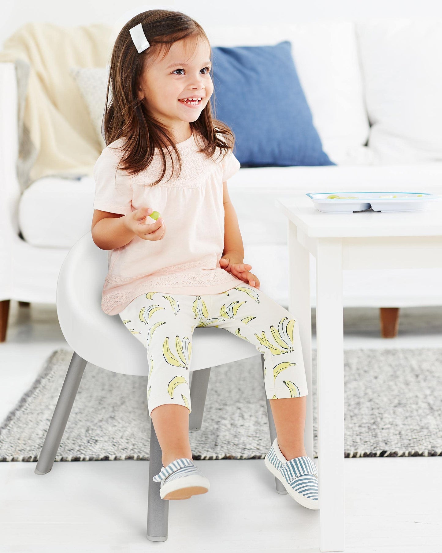 Skip Hop Toddler's Activity Chairs, Set of 2, Metal, White Skip Hop