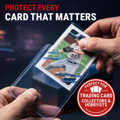 Ultra PRO 3" x 4" Clear Regular Toploaders and Soft Sleeves Bundle (100ct) for Standard Size Cards