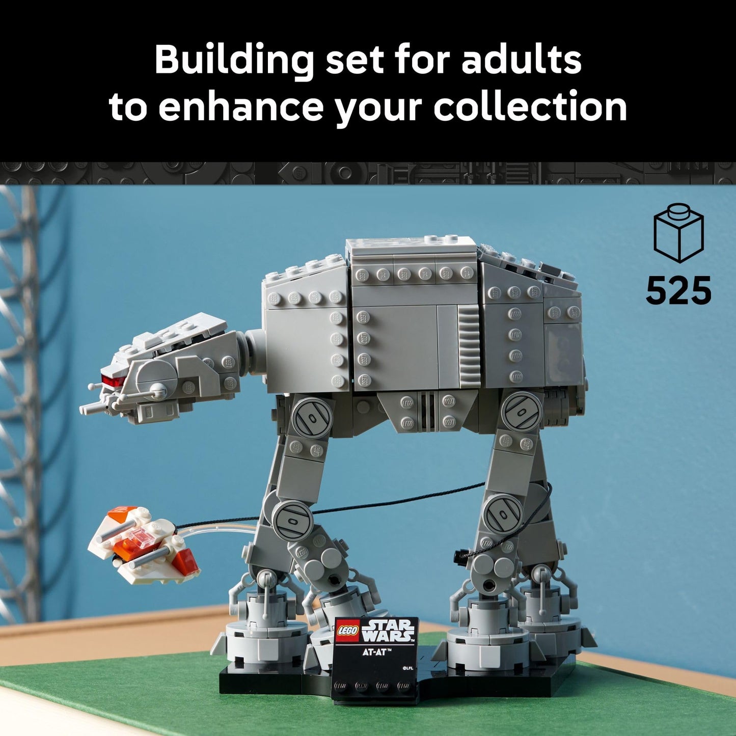 LEGO Star Wars AT-AT Walker Building Set for Adults, Ages 18+ - Collectible & Room Decor for Office, Bedroom, or Book Shelf - Activity for Men, Women, & Movie Fans - Gift Idea for Birthdays - 75440 🍁 All In One Marketplace Canada
