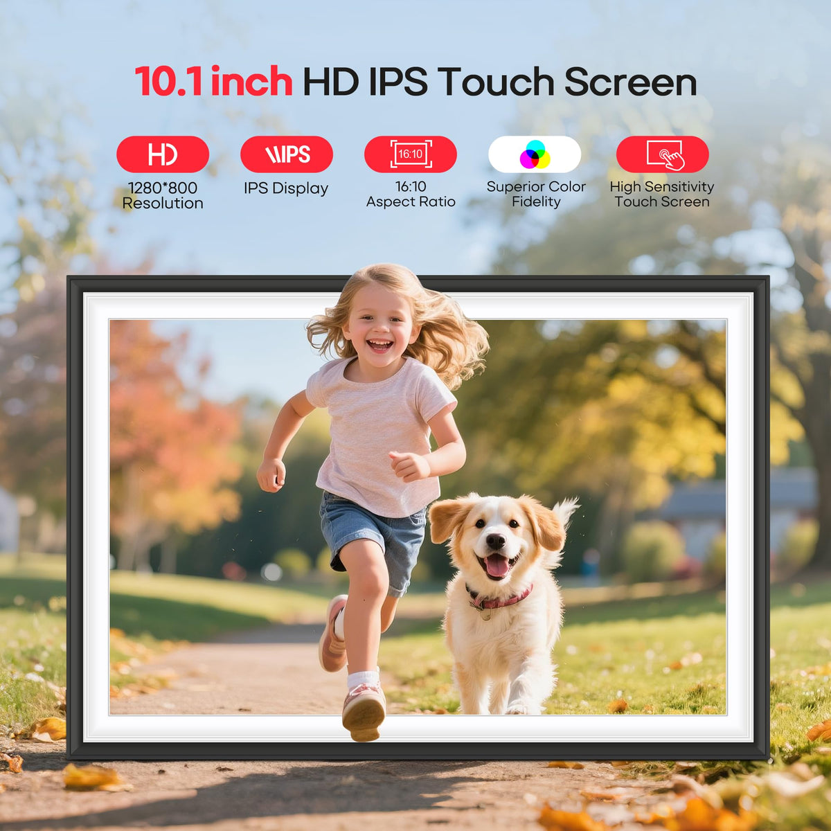 Frameo 10.1" Digital Picture Frame 32GB Storage WiFi Electronic Photo Frame 🍁 All In One Marketplace Canada