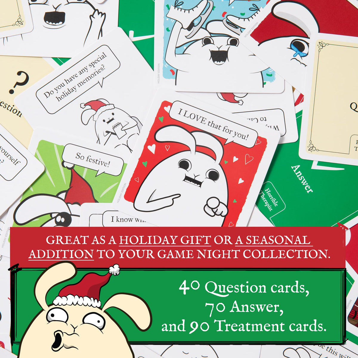 Exploding Kittens Horrible Therapist Holiday Edition, 3-8 Players, Ages 17+ 🍁 All In One Marketplace Canada