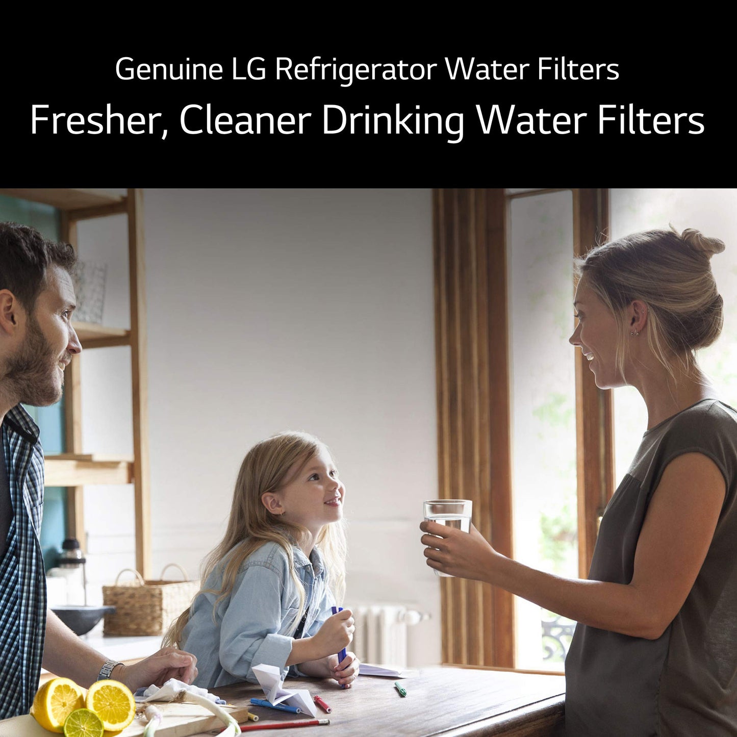 LG LT1000P3 Genuine Replacement Refrigerator Water Filter, 3-Pack (LT1000P/PC/PCS) by LG Canada - Available at All In One Marketplace Canada
