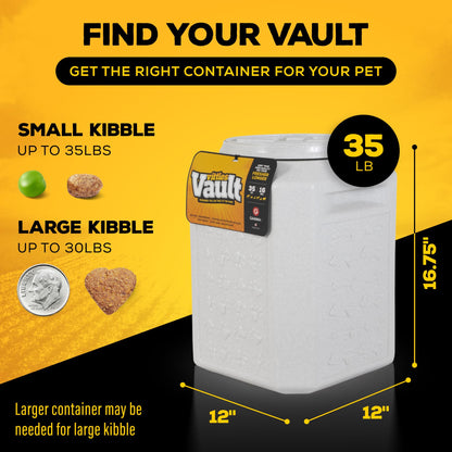 Gamma2 Vittles Vault Dog Food Storage Container (Durable, Food Safe, BPA Free Storage, Made in the USA with Recycled Materials)Holds up to 35 pounds 🍁 All In One Marketplace Canada Gamma2