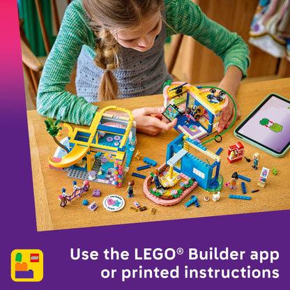 LEGO Friends Heartlake City Friends Club House Building Toy for Girls & Boys - Pretend Play Set for Kids, Ages 8+ - W/5 Minidolls, 3 Toy Animals, & Accessories - Gift Idea for Birthdays - 42689 🍁 All In One Marketplace Canada