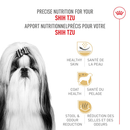 Royal Canin Shih Tzu Adult Breed Specific Dry Dog Food, 10 lb Bag ROYAL CANIN