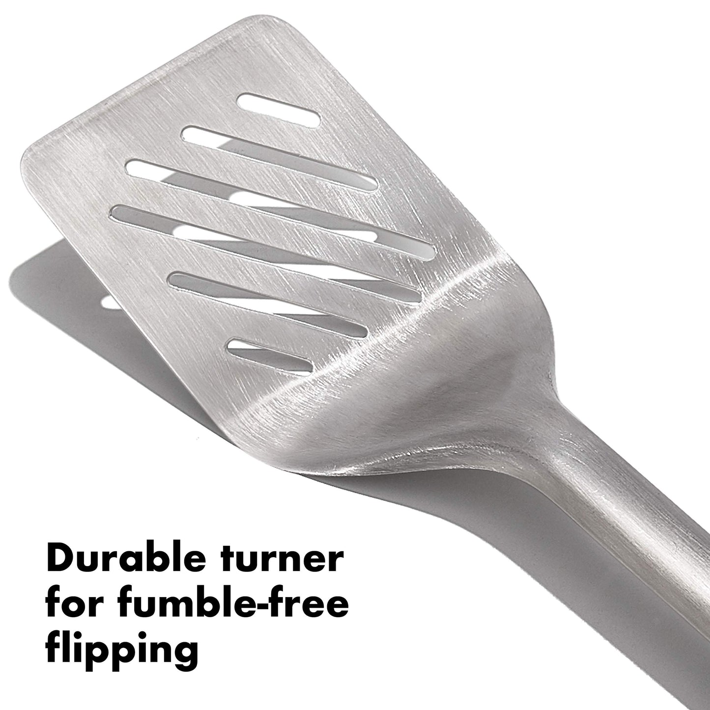 OXO Good Grips Grilling Tools, Tongs and Turner Set, Black OXO
