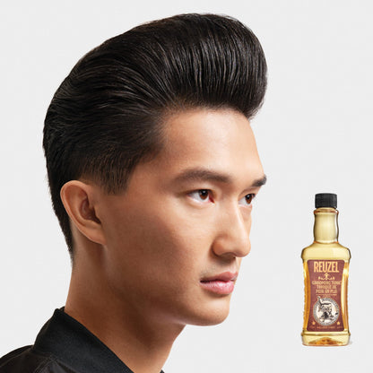 Reuzel Grooming Tonic - Pro Oil Treatment For Men With Organic And Natural Ingredients - Pure, Vegan Serum That Gives Hair Essential Strength And Moisture - Apple Peppermint Fragrance - 11.83 oz 🍁 All In One Marketplace Canada