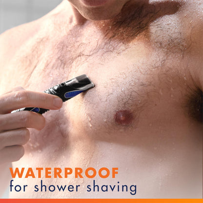 Gillette Fusion5 Styler Facial Hair Trimmer for Men, All-in-One Shave, Trim, and Edge, 1 Gillette Trimmer for Men’s Grooming, with 3 Comb Attachments
