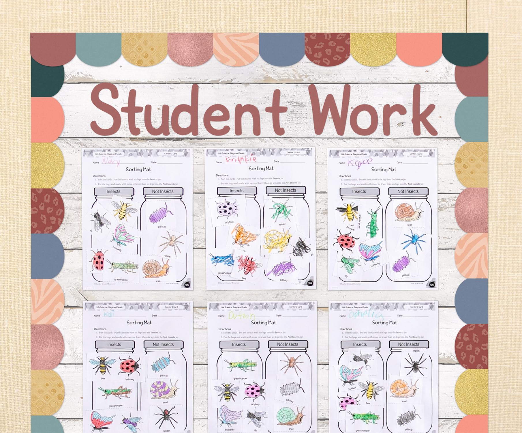 Teacher Created Resources White Shiplap Better Than Paper Bulletin Board Roll (TCR7777498) Teacher Created Resources