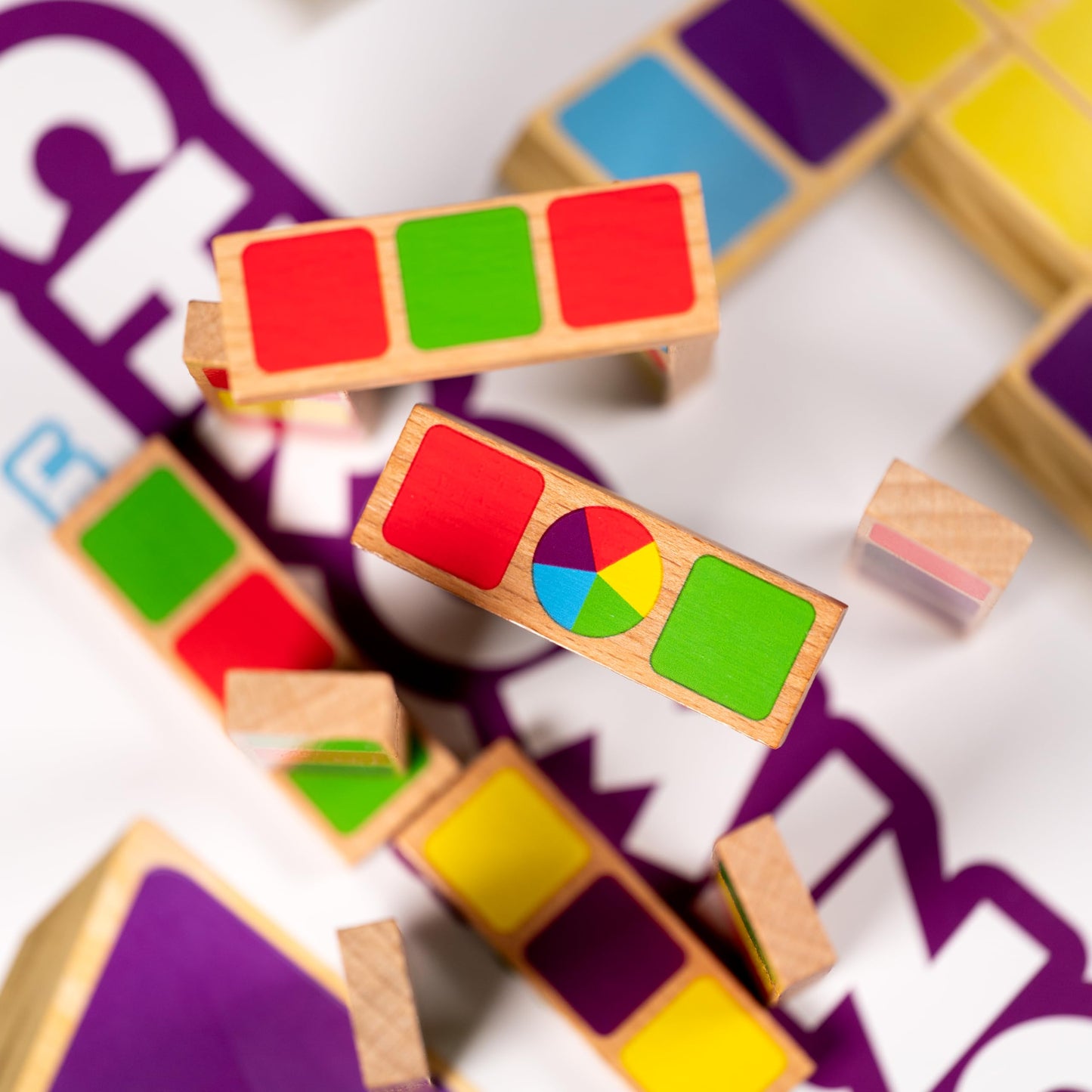 Chromino (Bilingual French/English Version) - A Game by Asmodee - Available at All In One Marketplace Canada