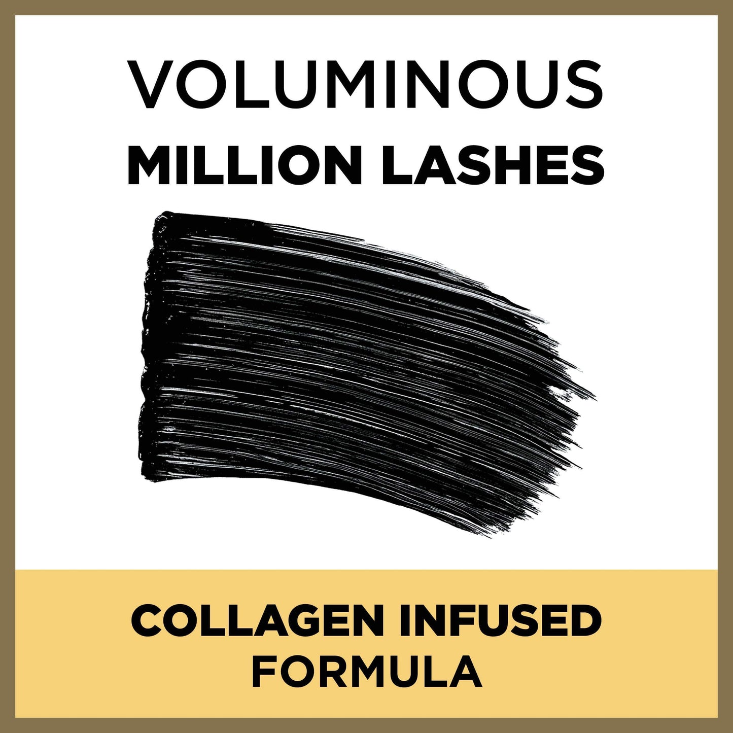 L’Oréal Paris Voluminous Million Lashes Mascara, Blackest Black, 0.3 Fluid Ounce L'Oreal Paris