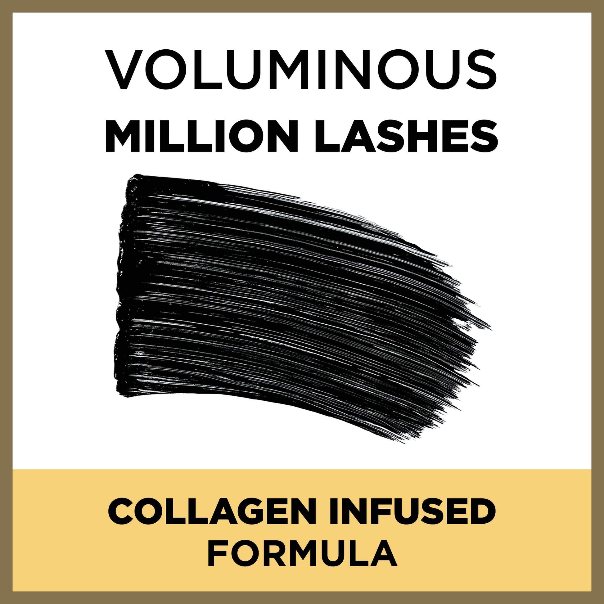 L’Oréal Paris Voluminous Million Lashes Mascara, Blackest Black, 0.3 Fluid Ounce L'Oreal Paris