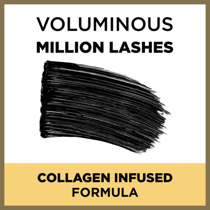 L’Oréal Paris Voluminous Million Lashes Mascara, Blackest Black, 0.3 Fluid Ounce L'Oreal Paris