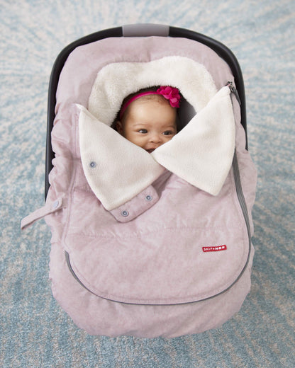Skip Hop Winter Car Seat Cover, Stroll & Go, Pink Heather 🍁 All In One Marketplace Canada