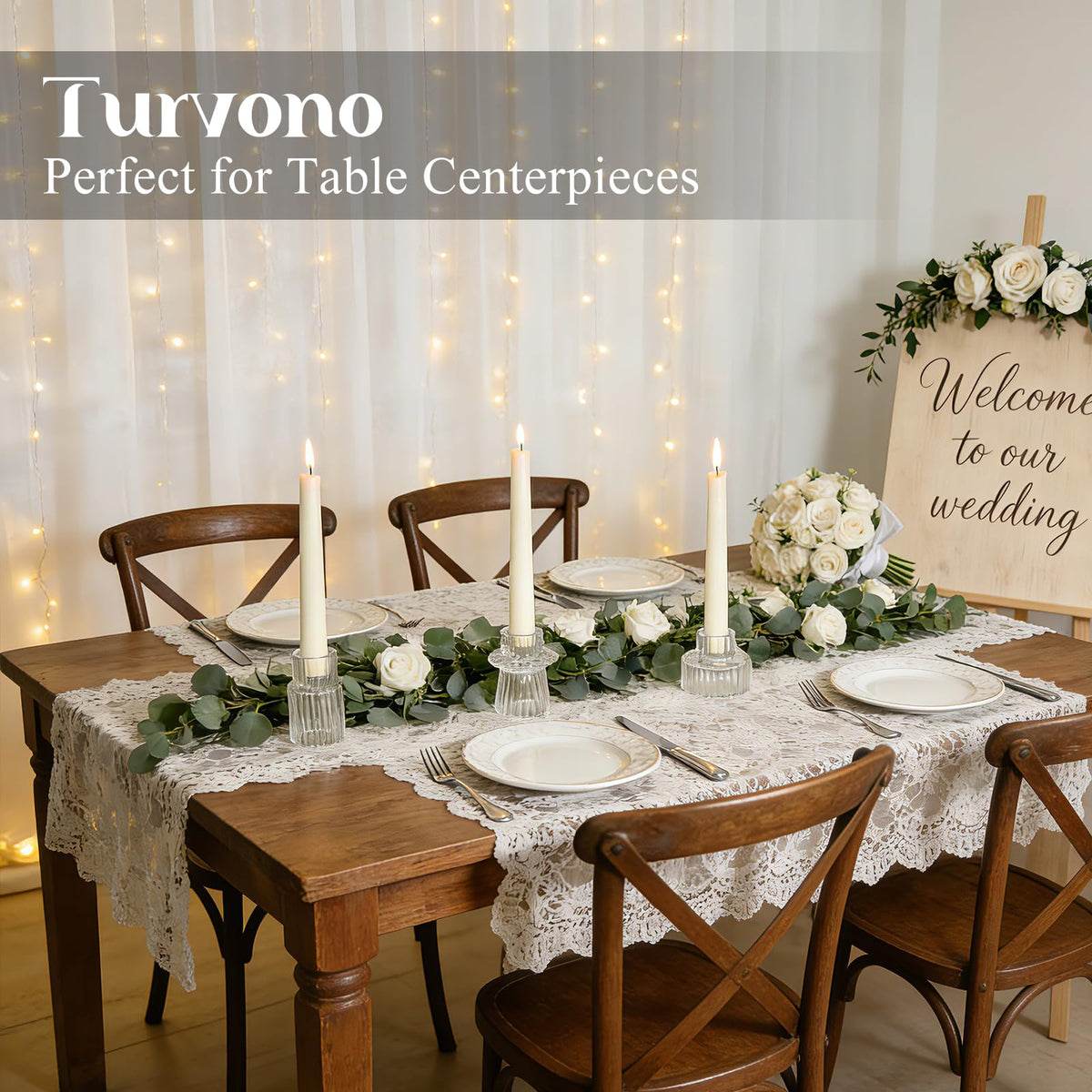 Turvono 12 Pack Ribbed Clear Glass Candle Holders for Table Centerpieces 🍁 All In One Marketplace Canada