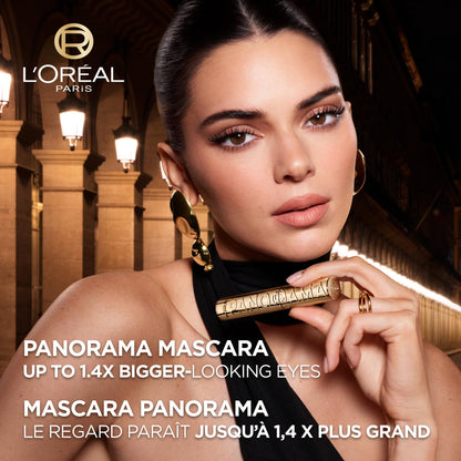 L’Oréal Paris Voluminous Panorama Mascara, Volumizing Mascara, Up to 1.4x Bigger-Looking Eyes, Black Brown, 9.9 mL 🍁 All In One Marketplace Canada