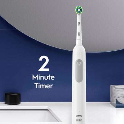 ORAL-B PRO 1000 CROSSACTION PINK RECHARGEABLE TOOTHBRUSH 1CT 🍁 All In One Marketplace Canada