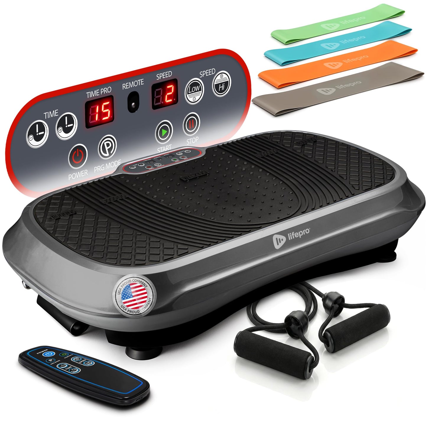 Lifepro Waver Vibration Plate Exercise Machine,Dual-Action Motion- 10 Modes 🍁 All In One Marketplace Canada