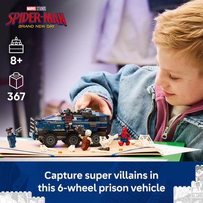 LEGO Marvel Spider-Man Prison Transport Chase 76349