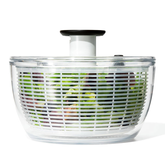 OXO Good Grips Good Grips Salad Spinner, 10.25-Inch Clear - Available at All In One Marketplace Canada
