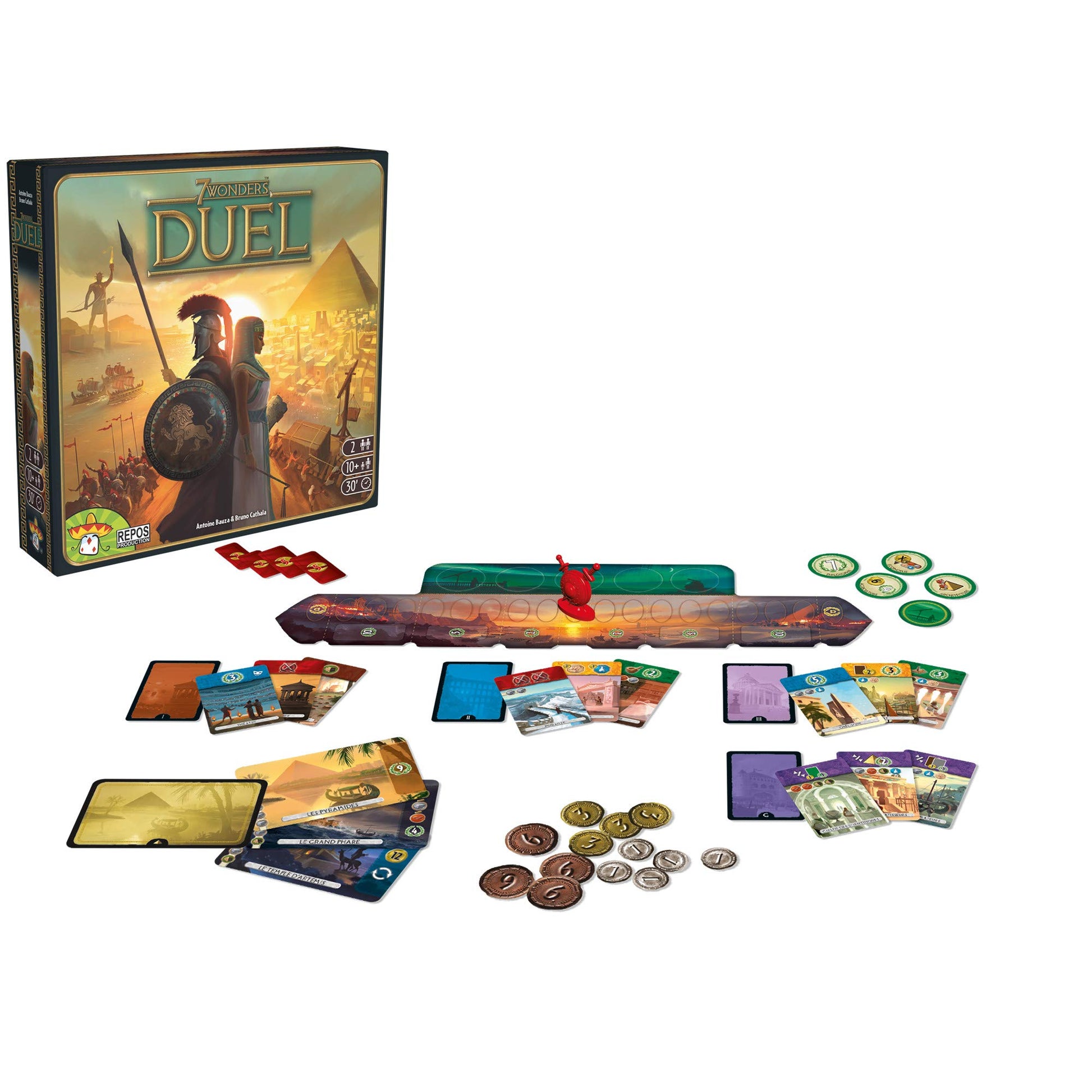 7 Wonders - Duel (English Version) - A Game by Asmodee Asmodee