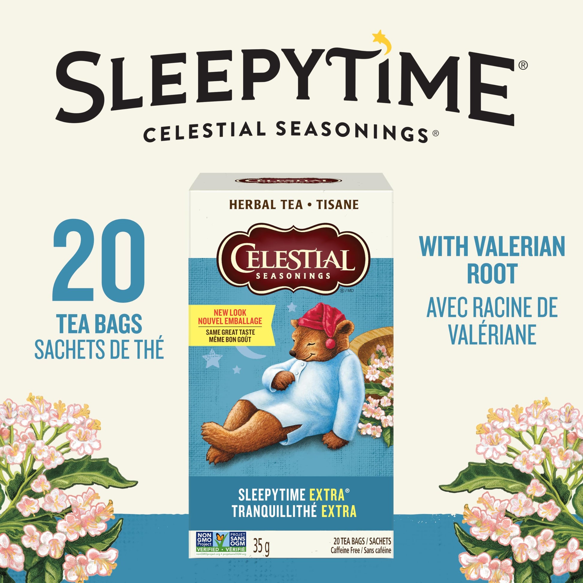Celestial Seasonings Sleepytime Extra Herbal Tea, 6-Pack