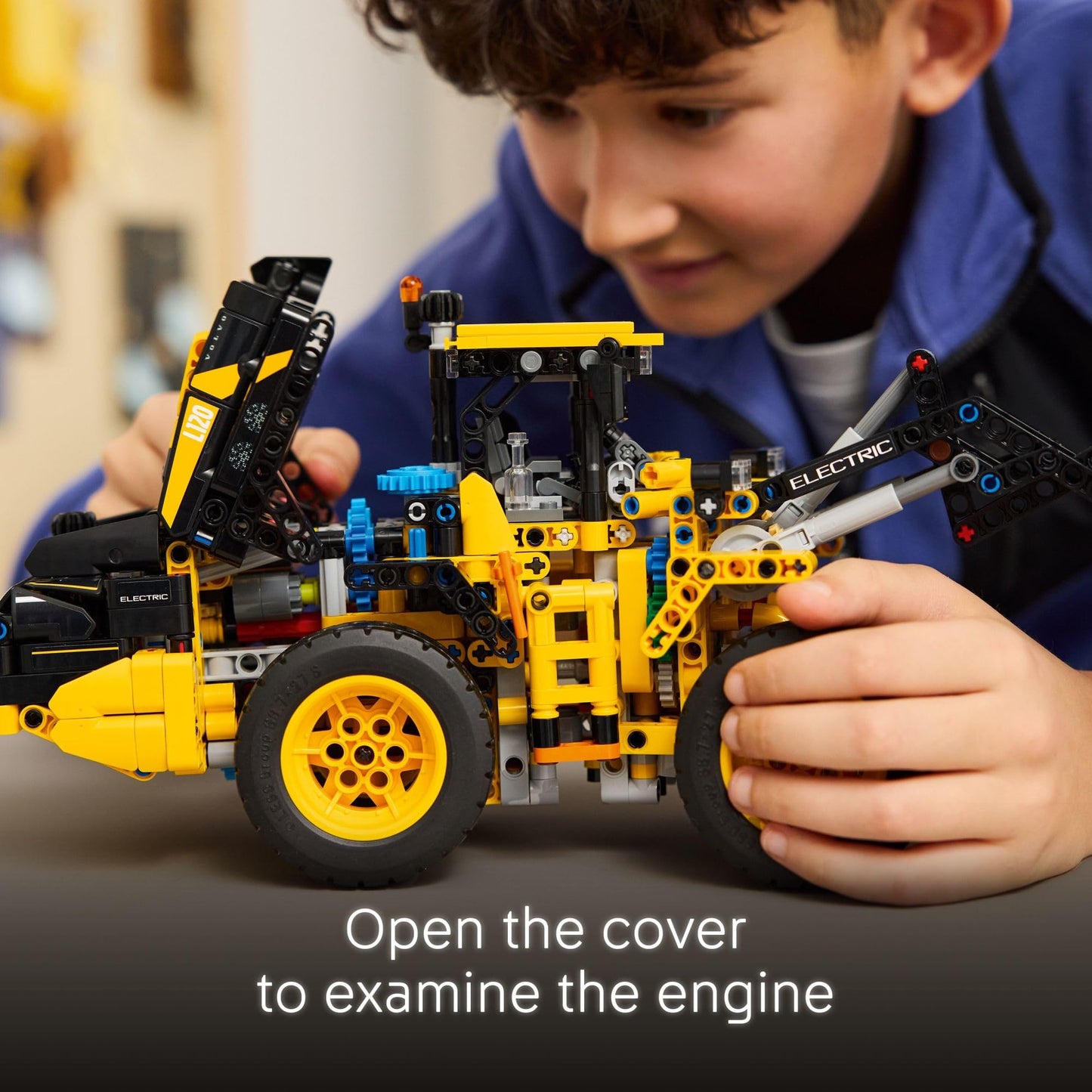 LEGO Technic Volvo L120 Electric Wheel Loader Construction Toy - Pretend Play Building Set - Great Birthday Gift for Boys, Girls, and Kids 9+ Who Love Vehicle Playsets - 42209 LEGO
