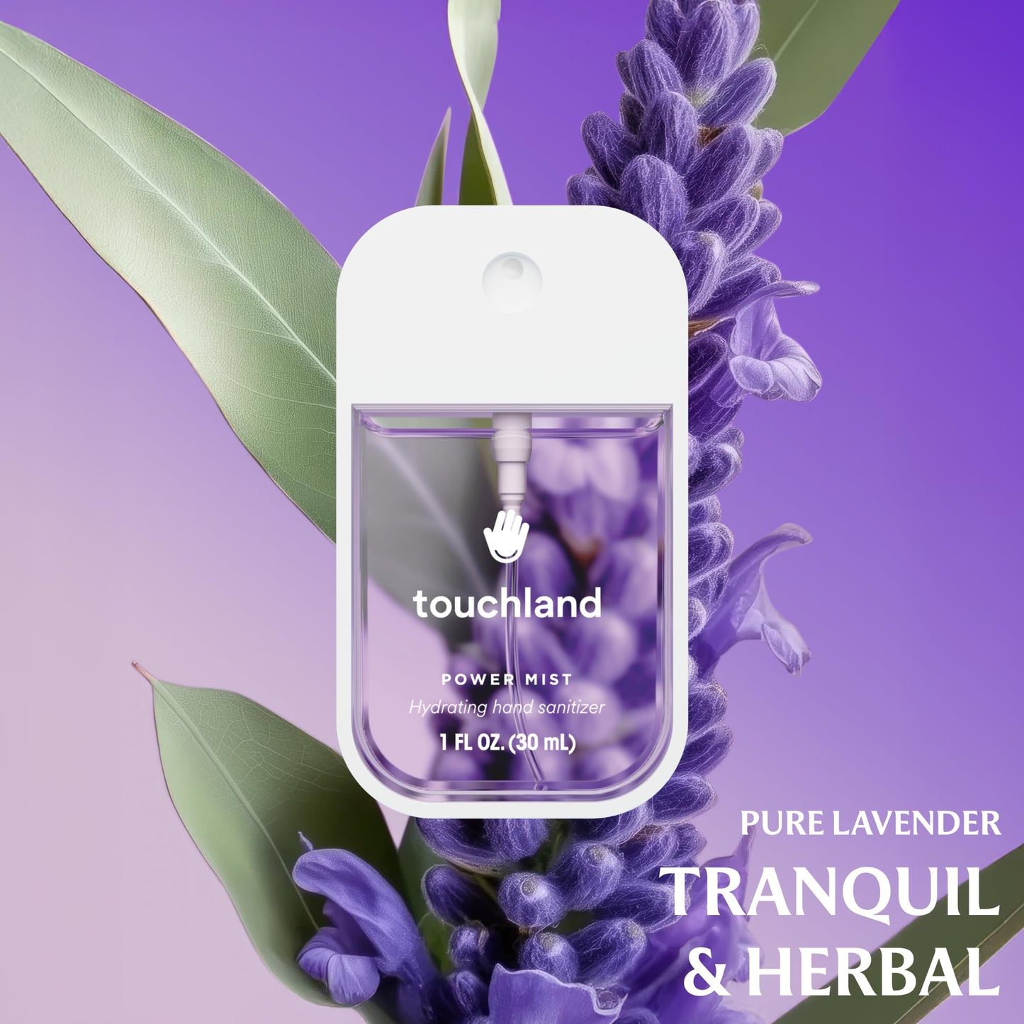 Touchland Hand Sanitizer Spray, Floral Trio - 3 x 1 FL OZ