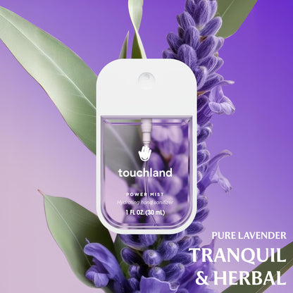 Touchland Hand Sanitizer Spray, Floral Trio - 3 x 1 FL OZ