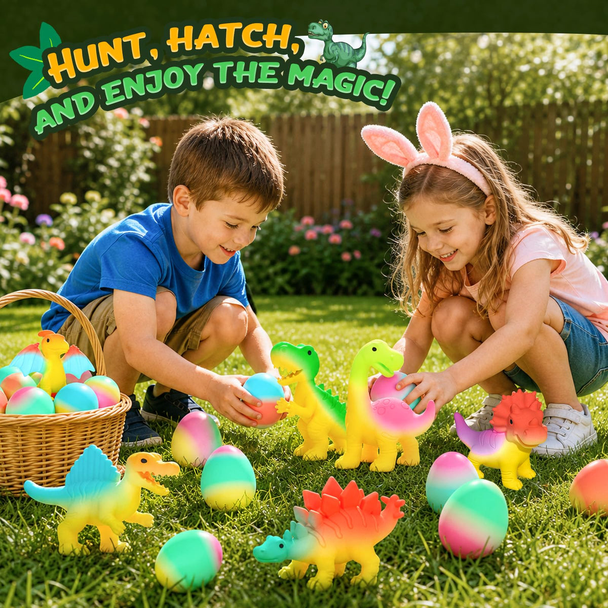 Dinosaur Hatching Eggs for Kids - 6 Pack Dinosaur Toys for Boys and Girls 🍁 All In One Marketplace Canada