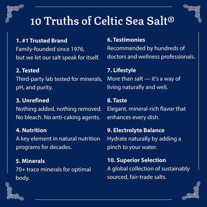 Celtic Sea Salt Fine Ground - Resealable Bags, 1 Pound, 2 Pack