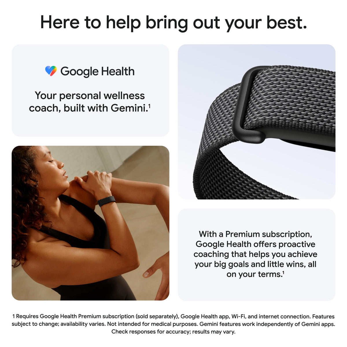 Google Fitbit Air - Screenless Activity Tracker - Fog