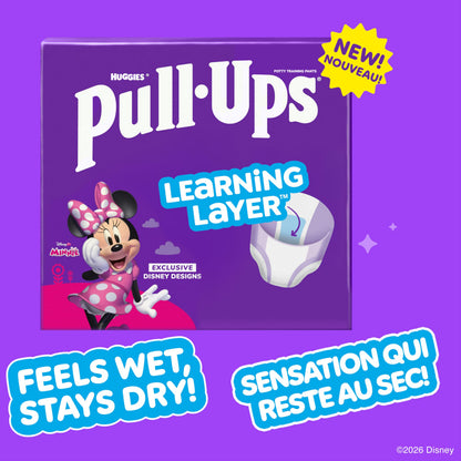 Pull-Ups Girls' Potty Training Pants, 3T-4T (32-40 lbs), 112 Count
