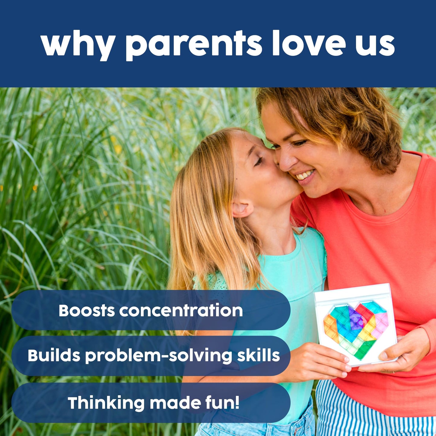 SmartGames - IQ Love - Travel Puzzle Game with 120 Challenges On 2 Sides - Educational Toys and Brain Game for Kids Ages 7 and Adults 🍁 All In One Marketplace Canada SmartGames