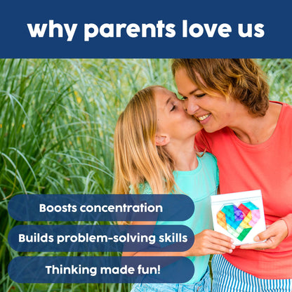 SmartGames - IQ Love - Travel Puzzle Game with 120 Challenges On 2 Sides - Educational Toys and Brain Game for Kids Ages 7 and Adults 🍁 All In One Marketplace Canada SmartGames