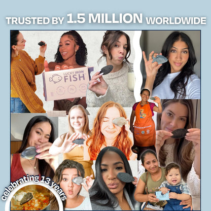 The Original Lucky Iron Fish ®. An Iron Supplement Alternative to Reduce Deficiency. No Side Effects. Use once daily - 5 year supply included. Canadian-Owned. - Available at All In One Marketplace Canada