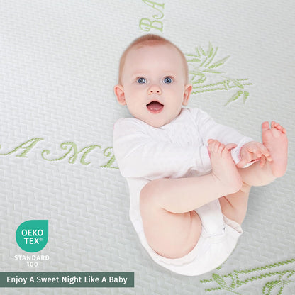 MUXHOMO Premium 100% Waterproof Queen Size Mattress Protector, Breathable Mattress Cover Queen Size Bed, Cooling 3D Air Fabric Bed Pad Cover, Deep Pocket 8"-21" - Available at All In One Marketplace Canada