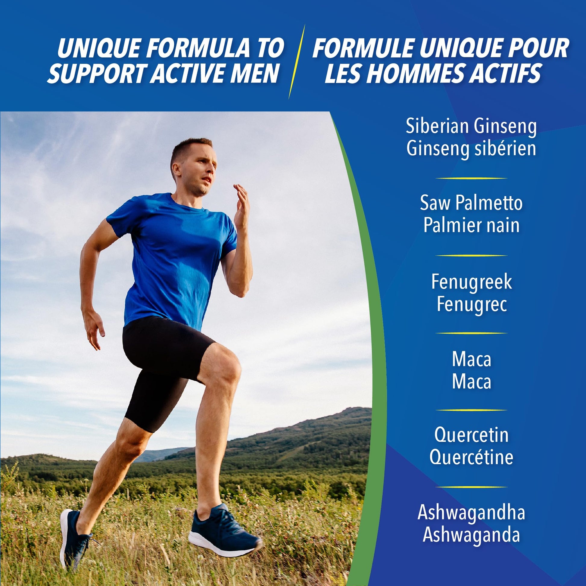 Progressive Advanced Daily Multivitamin for Active Men, with Quercetin, Maca, Ashwagandha, and Siberian Ginseng. Supports Immune Health, Muscle Function, and Energy, 100% Complete, Canadian-Made 120 Count - Available at All In One Marketplace Canada