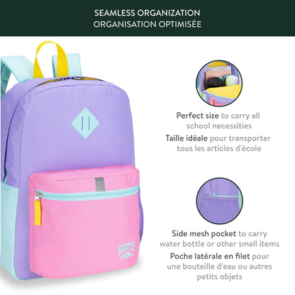 Roots Kids 2-Piece Matching Set, 22.5L Backpack and 7L Lunch Bag