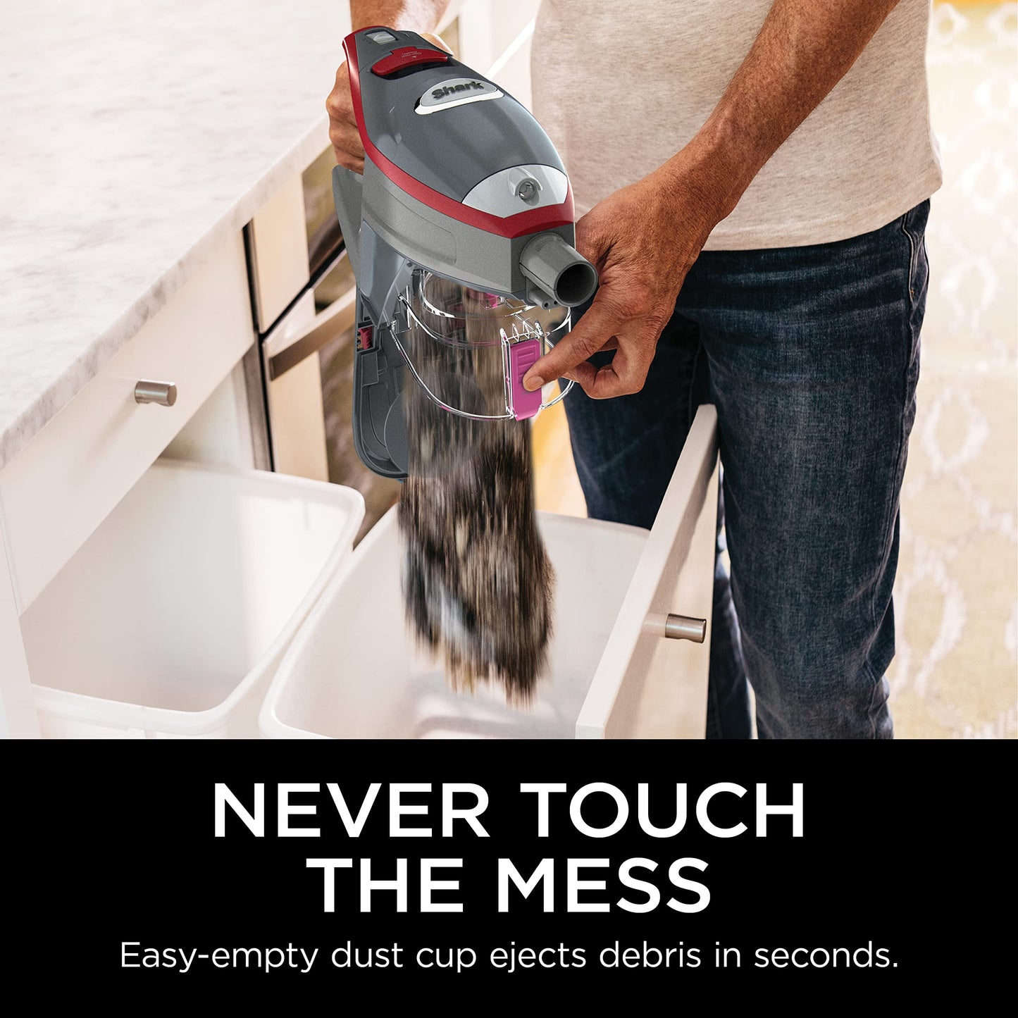 Shark HV370C Rocket Pro Corded Stick Vacuum, Removable Hand Vacuum, Advanced Swivel Steering, XL Cup, Crevice Tool, Upholstery Tool & Anti-Allergen Dust Brush, Comet Red (Canadian Version) 🍁 All In One Marketplace Canada