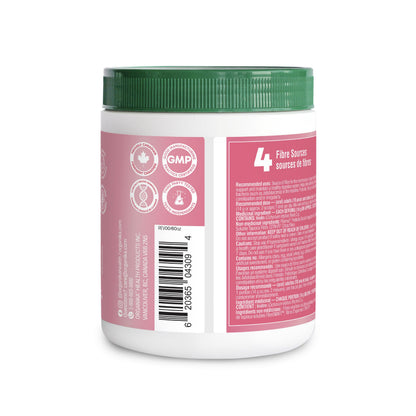 Organika Canadian-Made Belli Bliss Fibre | High Fibre Blend, 4 Diverse Sources of Fibre | Supports Digestive Health, Constipation Relief, Weight Control - Unflavoured, 420g - Available at All In One Marketplace Canada