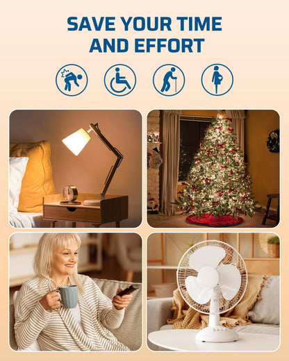 DEWENWILS Wireless Control Outlet 100FT Range, 125V/15A/1875W Light Switch 🍁 All In One Marketplace Canada