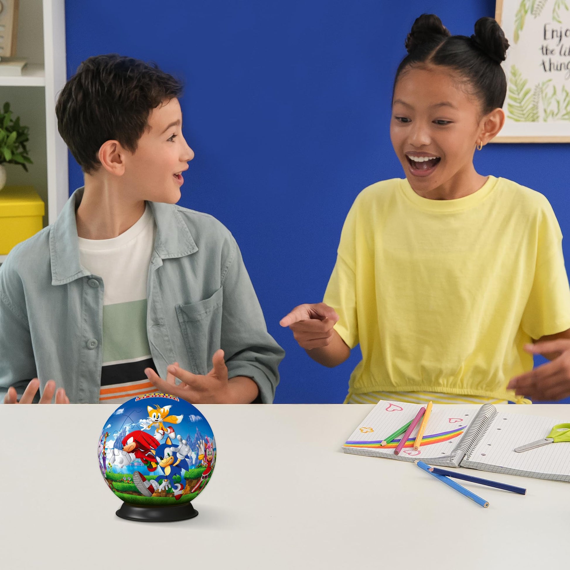 Ravensburger Sonic The Hedgehog 3D Jigsaw Puzzle Ball for Adults and Kids - 11592 - Great Gift for Any Birthday, Holiday, or Special Occasion Ravensburger