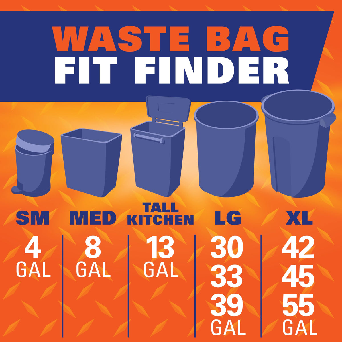 Hefty Ultra Strong Blackout Trash Bags (Clean Burst, Tall Kitchen Drawstring, 13 Gallon, 80 Count) - Fits All Simplehuman Size J Cans