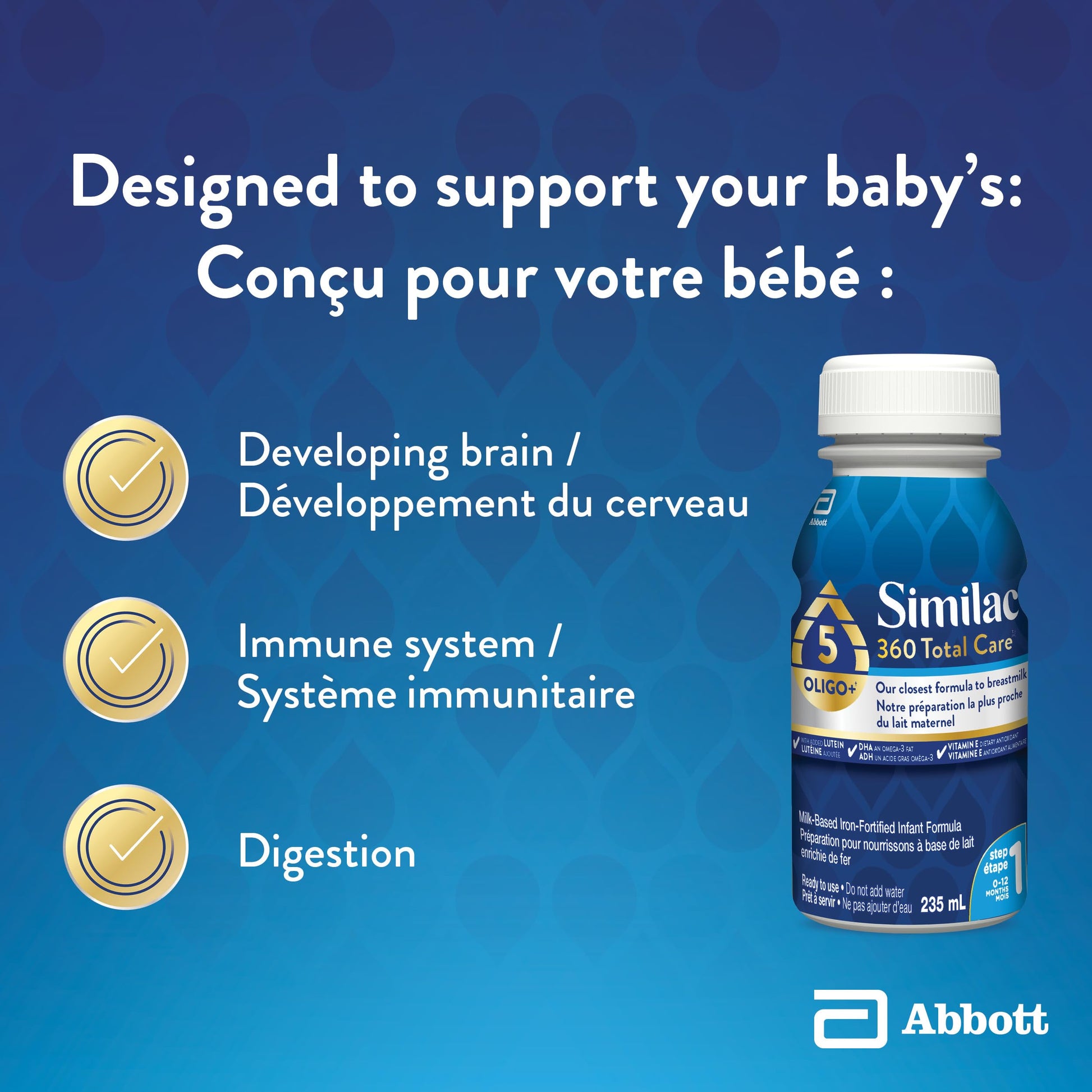 Similac 360 Total Care Step 1 Infant Formula Powder 859g